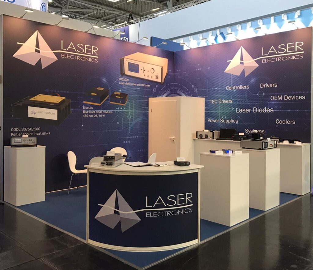 Laser Electronics World of Photonics Messestand 2023